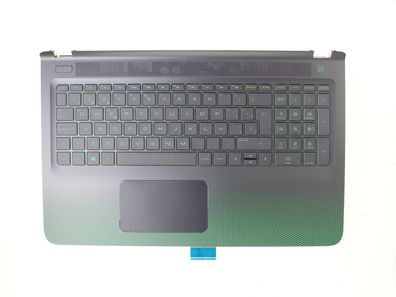 HP Pavilion Gaming 15-ak Palmrest Keyboard Tastatur QWERTY SP 832805-071