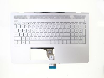 HP Pavilion 15-CC Palmrest Gehäuseoberteil Tastatur QWERTY Greek 928952-151