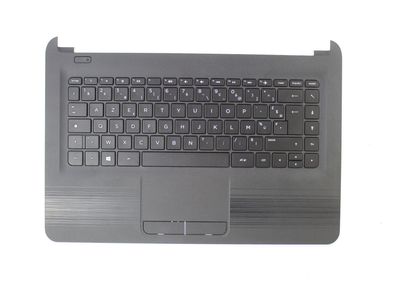 HP 14-am000 Gehäuseoberteil Palmrest Keyboard AZERTY French 858077-051