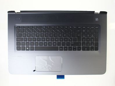 HP 17 Gehäuseoberteil Keyboard Tastatur QWERTY Port. 809302-131