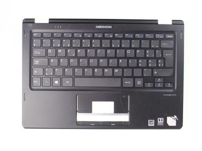 Medion AKOYA E3213 Tastatur Palmrest Gehäuse QWERTZ Schweiz Deutsch JM277-4-A