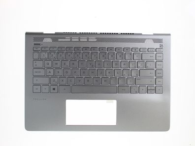 HP Pavilion 14-BF Gehäuseoberteil Tastatur QWERTY Czech / Slovak 933313-FL1