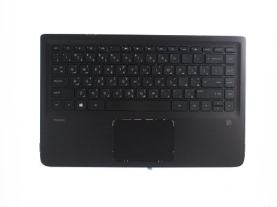HP Pavilion 13 Serie Palmrest Keyboard Tqwerty ARA 810914-171