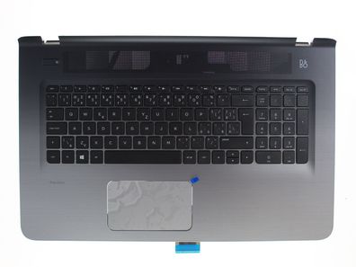 HP 17 Gehäuseoberteil Keyboard Tastatur QWERTY CS 809302-FL1