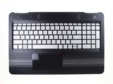HP Pavilion 15 Palmrest Tastatur Cover QWERTZ SLO 858971-BA1