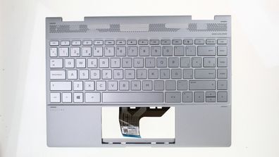 HP Spectre x360 13-AE 13T-AE Palmrest Gehäuse Tastatur QWERTY Spain 942041-071