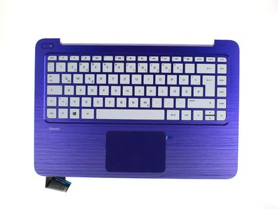 HP Stream 13 Palmrest Keyboard Tastatur Cover Upper QWERTZ DEU 830647-041
