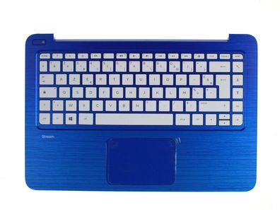 HP Stream 13-C Palmrest Keyboard Tastatur Cover Upper AZERTY FR 830646-051