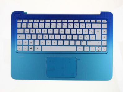HP Stream 13 Palmrest Keyboard Tastatur Cover Upper AZERTY FR 836872-051