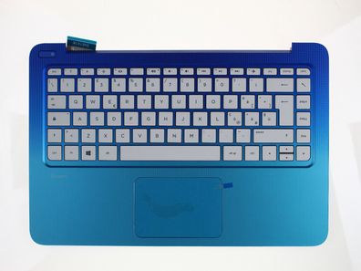 HP Stream 13 Palmrest Keyboard Tastatur Cover Upper QWERTY IT 836872-061