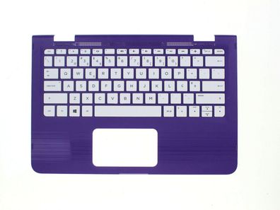 HP Stream 11-ab000 Serie Palmrest Keyboard Tastatur QWERTY Port. L21645-131