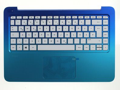 HP Stream 13 Palmrest Keyboard Tastatur Cover Upper QWERTZ Deutsch 836871-041