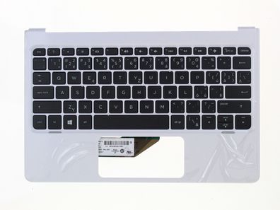 HP Pavilion x2 Gehäuseoberteil Palmrest Keyboard QWERTY CZE/ MULTI 814719-FL1