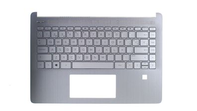 HP 14-dq Series Palmrest Keyboard Tastatur Upper QWERTY SP. L61506-071