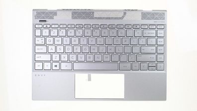 HP ENVY 13 Palmrest Gehäuseoberteil Tastatur QWERTY INTL.