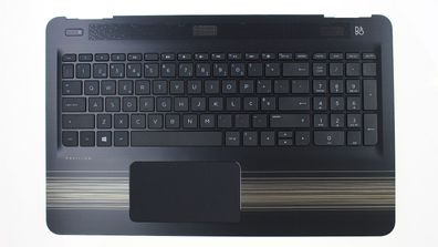 HP Pavilion 15 Palmrest Keyboard Tastatur QWERTY PORT. 856028-131