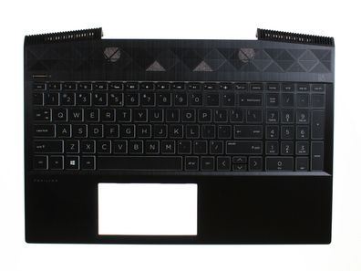 HP Pavilion 15 CX Gehäuseoberteil Palmrest Backlit Tastatur QWERTY L21861-B31