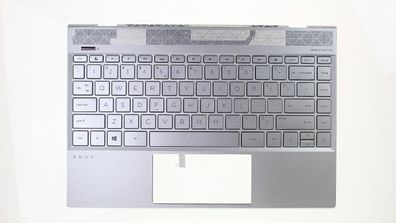 HP ENVY 13 Palmrest Tastatur Keyboard Cover Upper QWERTY UI L19542-B31