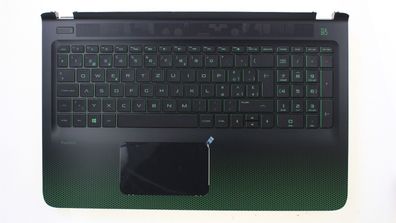 HP Pavilion Gaming 15-ak Palmrest Keyboard Tastatur QWERTZ SW 832805-BG1