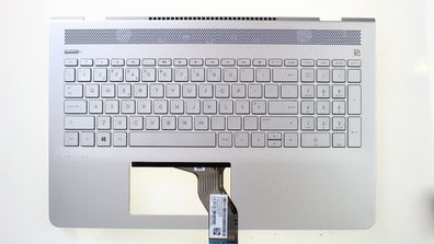 HP Pavilion 15-cc Gehäuseoberteil Palmrest Keyboard QWERTY PORT. 929866-131