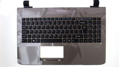 Medion Akoya Connect XL Tastatur Gehäuse Palmrest QWERTY US International