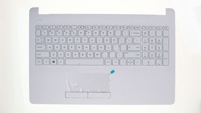 HP Pavilion 15-bs Palmrest QWERTY Keyboard Tastatur Cover Upper 925009-B31