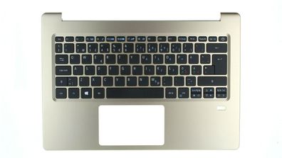 Acer Swift SF113-31 Palmrest Tastatur Keyboard QWERTY Nordic GOLD