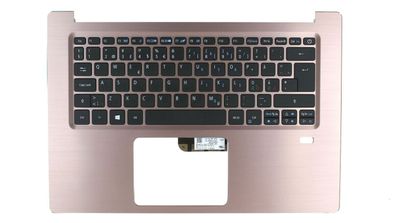 Acer Swift SF314-52 Palmrest Tastatur QWERTY Nordic ROSA 6B. GQSN5.028