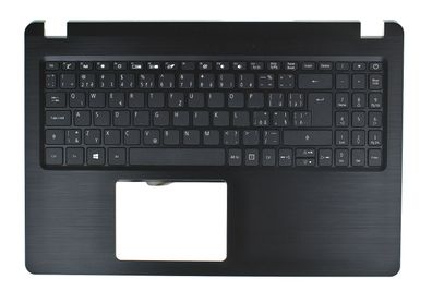 Acer Aspire 5 A515-52 A515-52G Palmrest Tastatur Keyboard Schwarz QWERTY Czech
