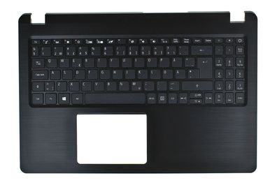 Acer Aspire A515-52 Palmrest Gehäuse Tastatur Keyboard Schwarz QWERTY Nordic