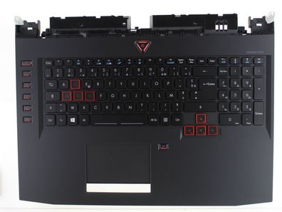 Acer Predator G9-791 Palmrest Gehäuse Tastatur AZERTY French Backlit
