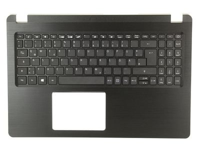 Acer Aspire A515-52 A515-52G Palmrest Tastatur Keyboard Schwarz QWERTZ Deutsch