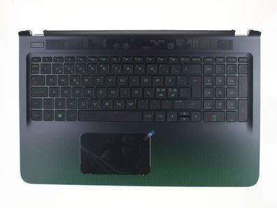 HP Pavilion Gaming 15-ak Palmrest Keyboard Tastatur QWERTY Nordic 832805-DH1
