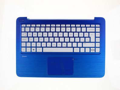 HP Stream 13-C Palmrest Keyboard Tastatur Cover Upper QWERTZ SL 830646-BA1