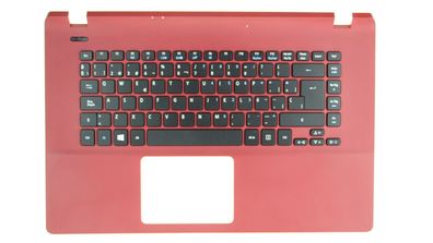 Acer Aspire ES1-520 Palmrest Tastatur Keyboard ROT QWERTY Spain