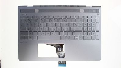HP Pavilion Palmrest Gehäuseoberteil Tastatur AZERTY BEL. L01924-A41
