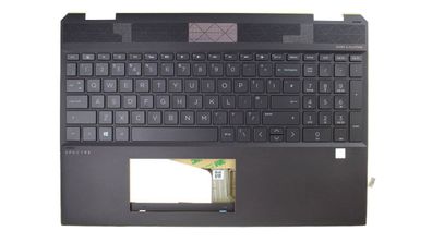 HP Spectre x360 15-DF 15T-DF Palmrest Gehäuse mit Tastatur QWERTY UK L38267-031