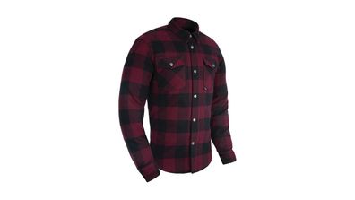 OXFORD Jacke "Kickback 2.0 Shirt" Herren schwarz/ rot, Gr. XL