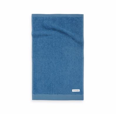 Tom Tailor Gästehandtuch Blau 30 x 50 cm Frottier 100% Baumwolle Weich