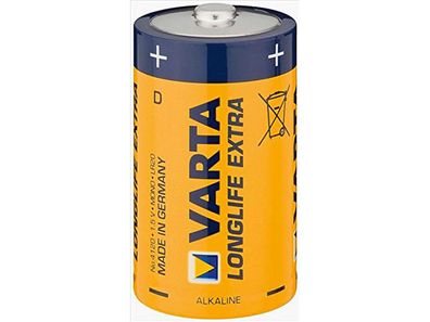 VARTA Batterie "Longlife" Alkaline Batte Mono (LR20, D), 2 Stück