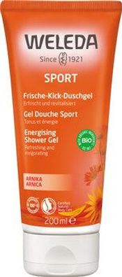 Weleda 3x WELEDA Sport – Frische-Kick-Duschgel Arnika 200ml