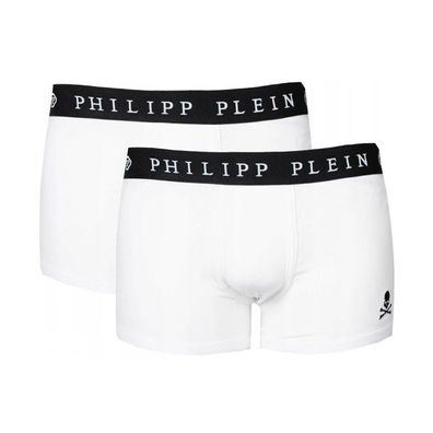 Philipp PLEIN SKULL PRINT HERREN 2 PACK BOXERS Underwear