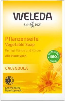 Weleda 6x WELEDA Calendula Pflanzenseife 100g