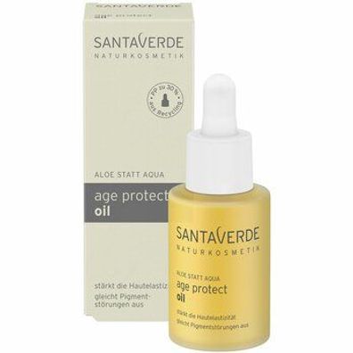 Santaverde 3x age protect oil 30ml