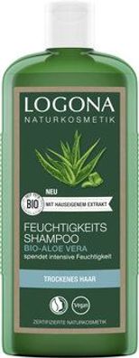 Logona 3x Feuchtigkeits-Shampoo Bio-Aloe Vera 250ml