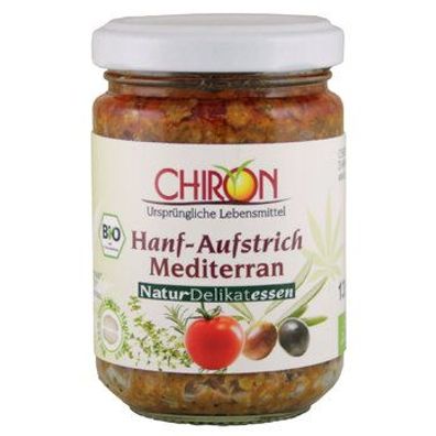 CHIRON 3x Hanfaufstrich Mediterran 135g