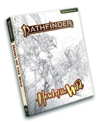 Pathfinder RPG Howl of the Wild Sketch Cover Edition (P2) HC / EN - PZO12005SK
