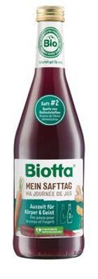 Biotta 6x Mein Safttag #2 Bio 500ml