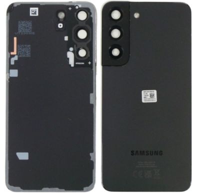 Original Samsung Galaxy S22 SM-S901B Schwarz Akkudeckel Akzeptabler Zustand