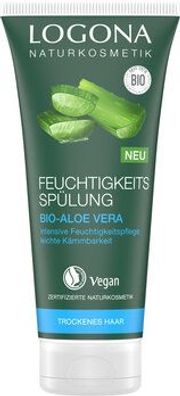 Logona 3x Feuchtigkeits Spülung Bio-Aloe Vera 200ml